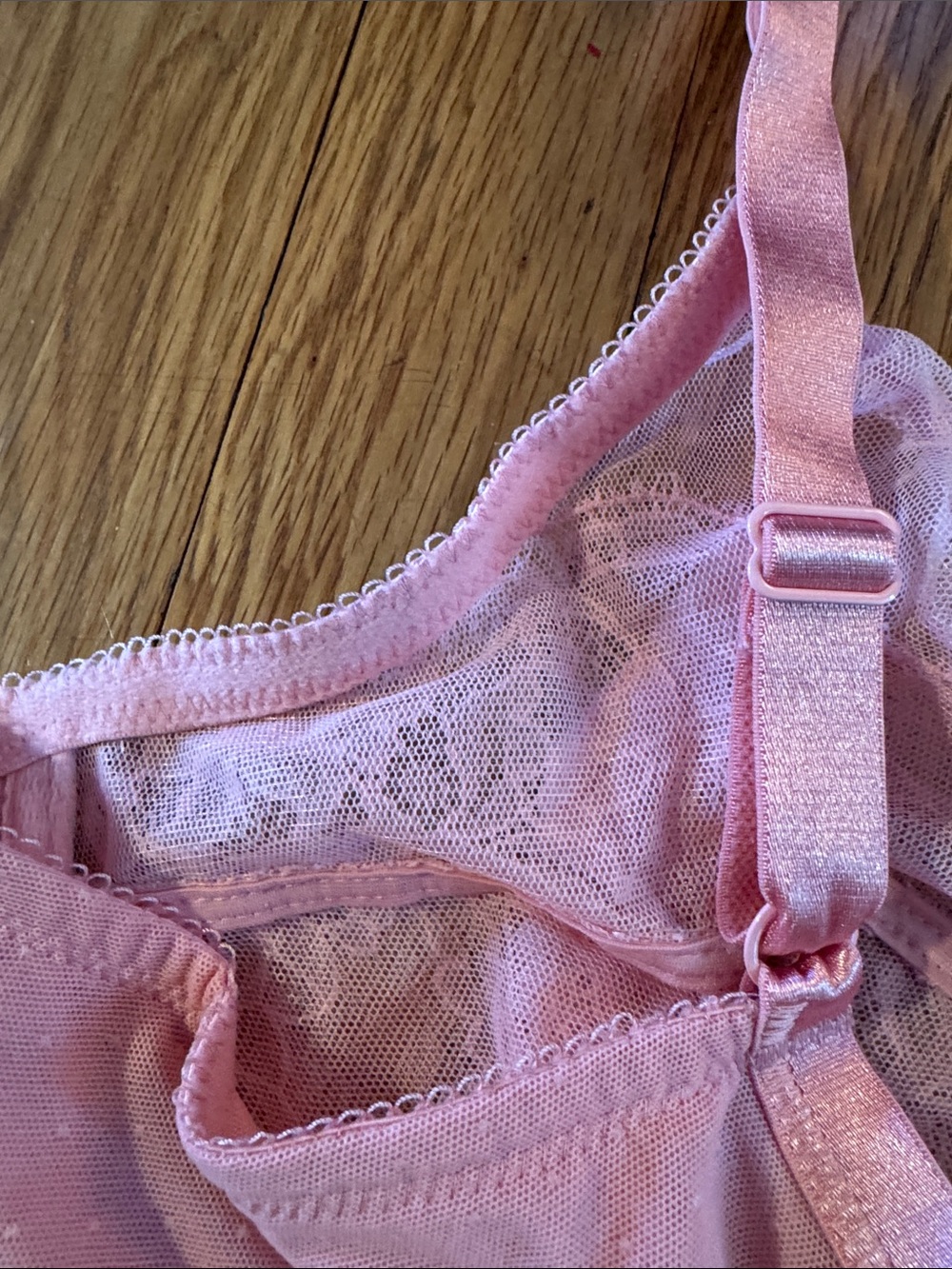 🐷 Wacoal Retro Chic Unlined Underwire Bra - Bridal Rose - Picture 9 of 14